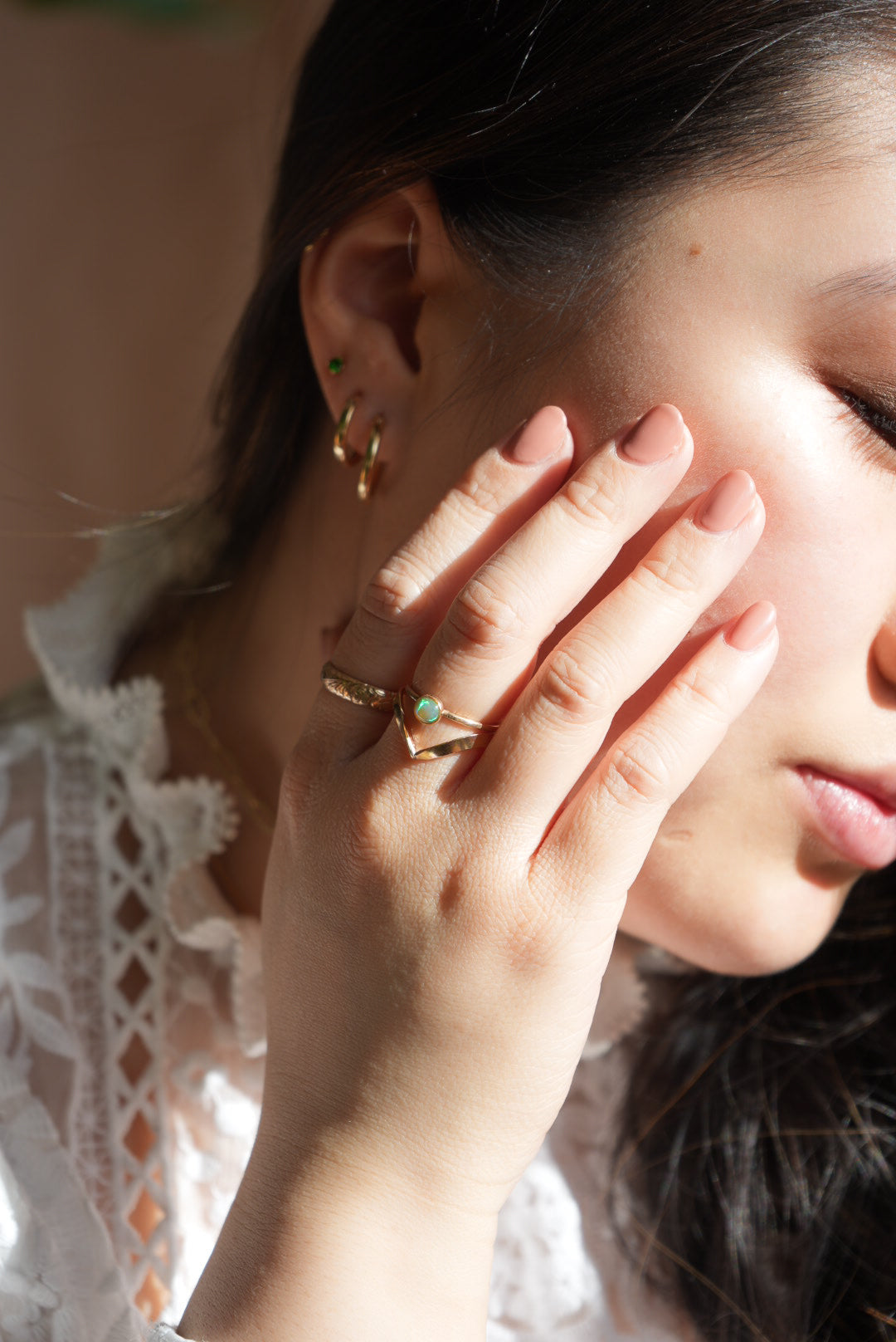 Gold Filled Vintage Pattern Ring