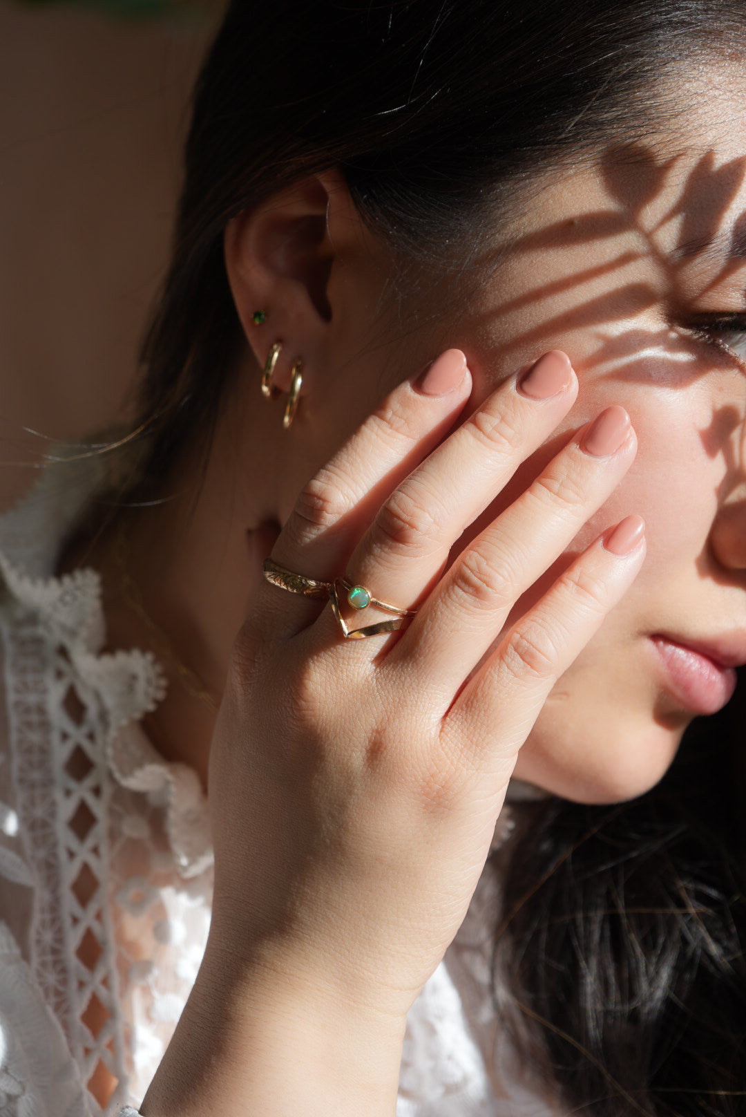 Gold Filled Opal Ring